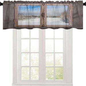 Light-Filtering Curtain Valance